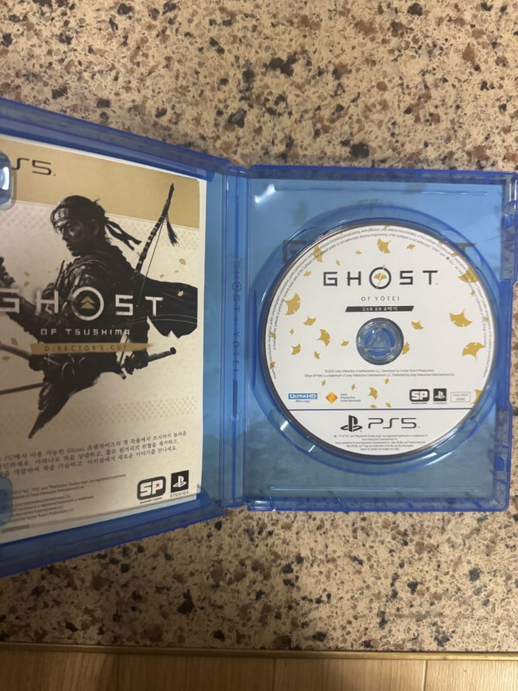 ps5 고스트 오브 요테이 판매합니다--2