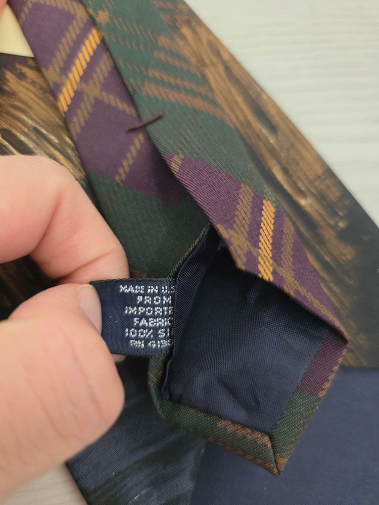 USA 폴로 랄프로렌 실크 넥타이 (미사용) 이미지