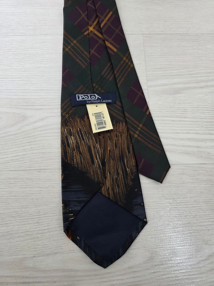 USA 폴로 랄프로렌 실크 넥타이 (미사용) 이미지