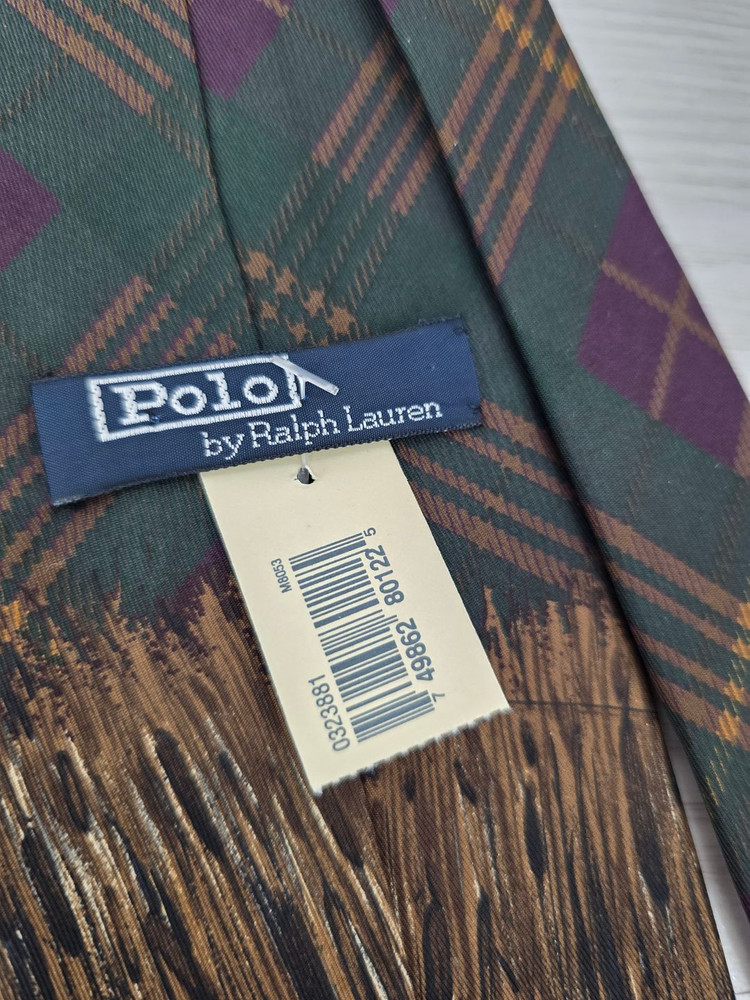 USA 폴로 랄프로렌 실크 넥타이 (미사용) 이미지