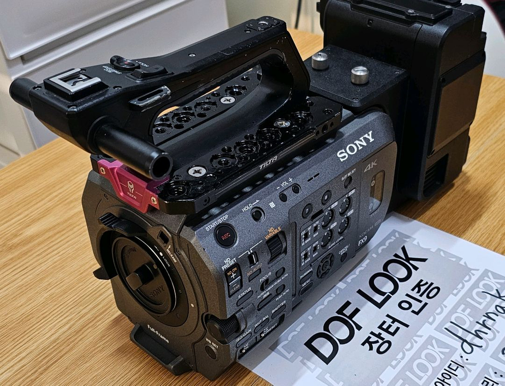 소니 FX9 XDCA 틸타 세트--2