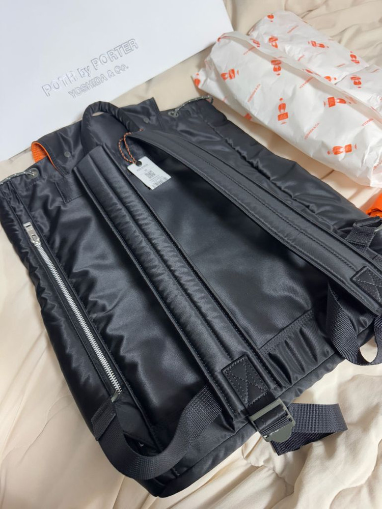 요시다 포터 뉴 탱커 럭색 백팩 블랙--2