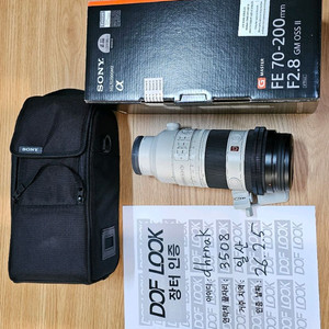 소니 FE 70-200mm F2.8 GM OSS II