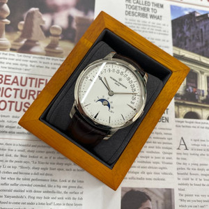 바쉐론콘스탄틴 패트리모니 18K금통 화골 문페이즈 레트로그레이드 이미지