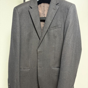 SIEG 까노니코 원단 남성 정장 자켓 브라운톤 그레이 이미지