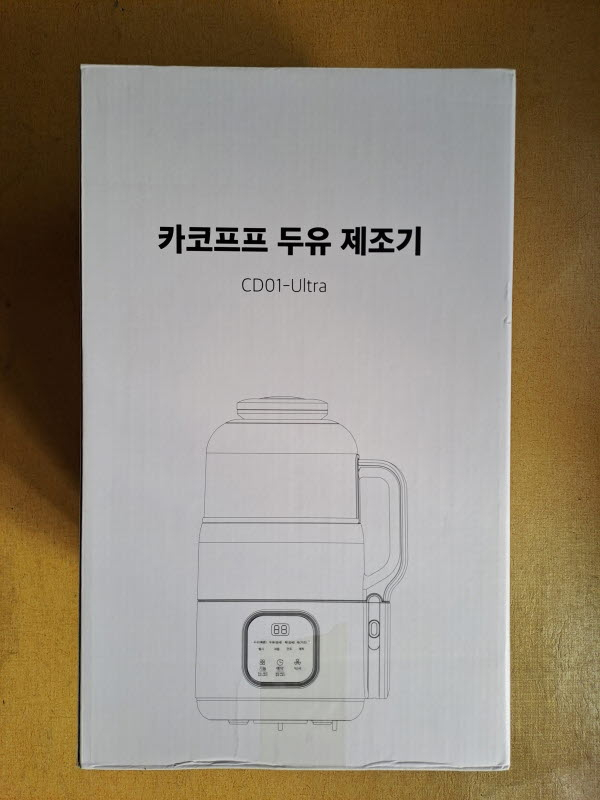 [새제품] 카코프프 두유 제조기 CD01-Ultra, 분리 세척, 저소음--1