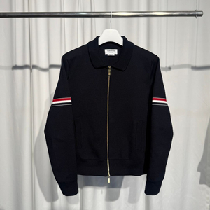 [정품] 톰브라운 26SS 밀라노스티치 암밴드 금장 집업 가디건 3사이즈