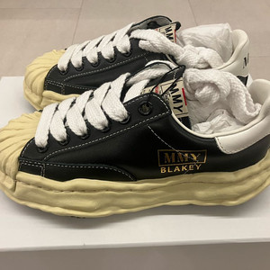 미하라 야스히로 / 블레이키 VL OG 레더 로우 블랙 / 37