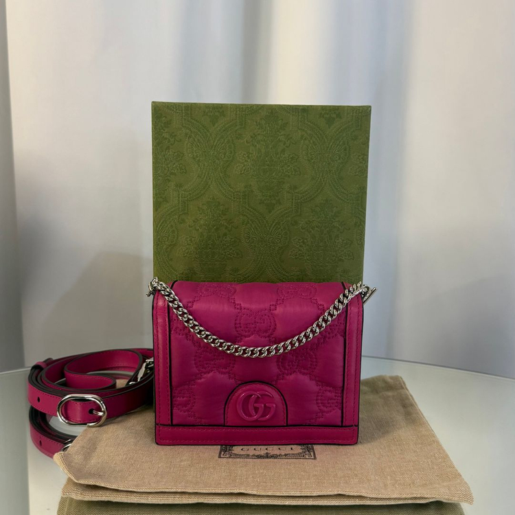 [정품] 구찌 GG 마틀라세 미니 크로스백 723777 이미지