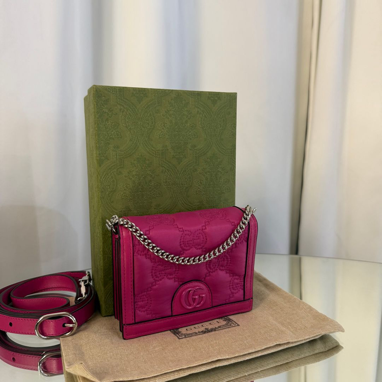 [정품] 구찌 GG 마틀라세 미니 크로스백 723777 이미지