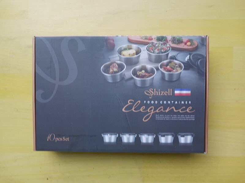 [미개봉] 쉬젤 엘레강스 푸드컨테이너 5종세트--1