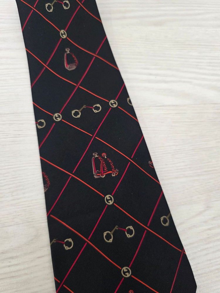 이태리 구찌 실크 넥타이 (미사용) 이미지