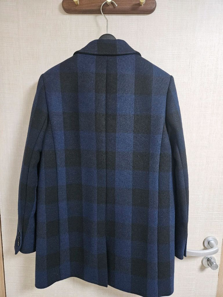 [마쥬] 체크 자켓 스타일 코트--5