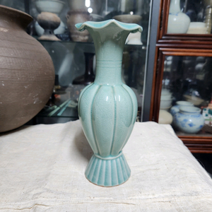 호암미술관 고려청자 참외 모양병