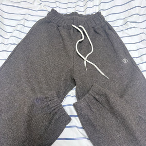 시엔느 심볼 니트 조거 브라운