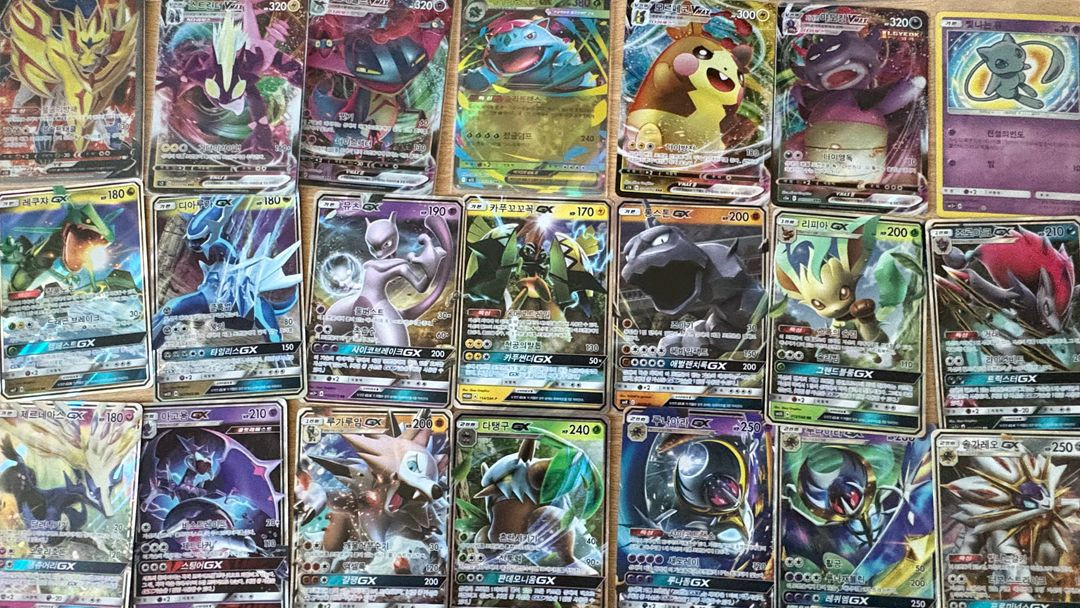 포켓몬카드(종류 옛날꺼,요즘꺼 다양함) 이미지
