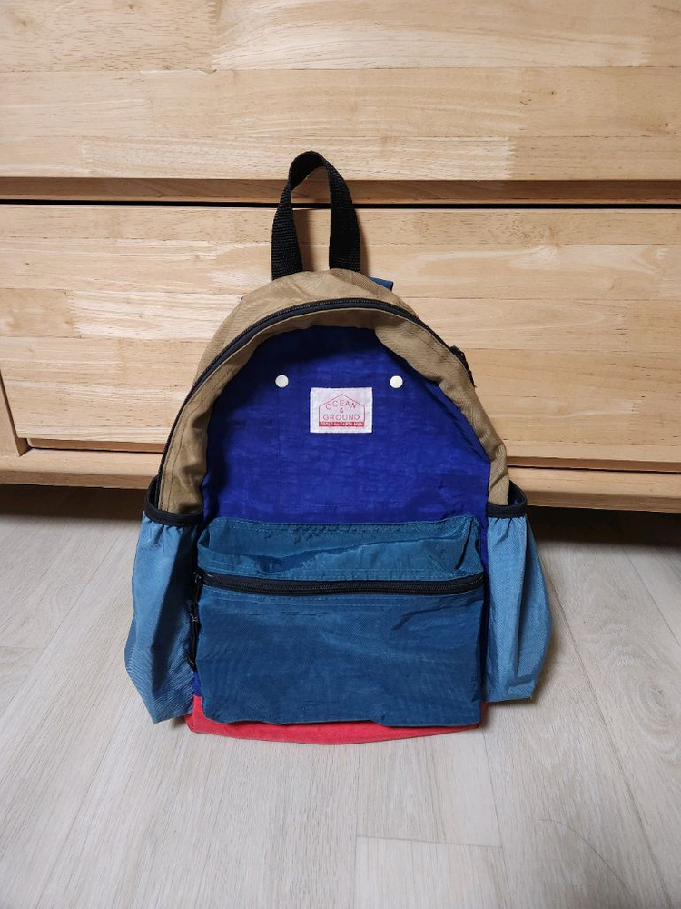 소풍가방-오션앤그라운드 미듐 블루색상 판매합니다--1