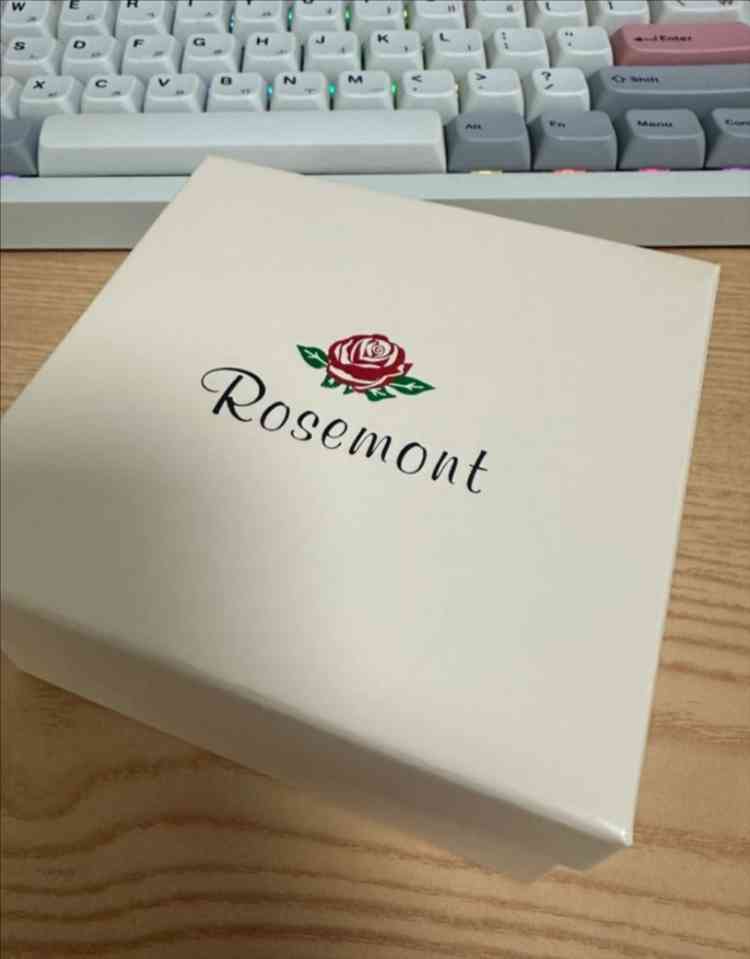 무료배송) 새제품 로즈몽 실버 그린 클로버 팔찌 RA25B47A 새상품--2