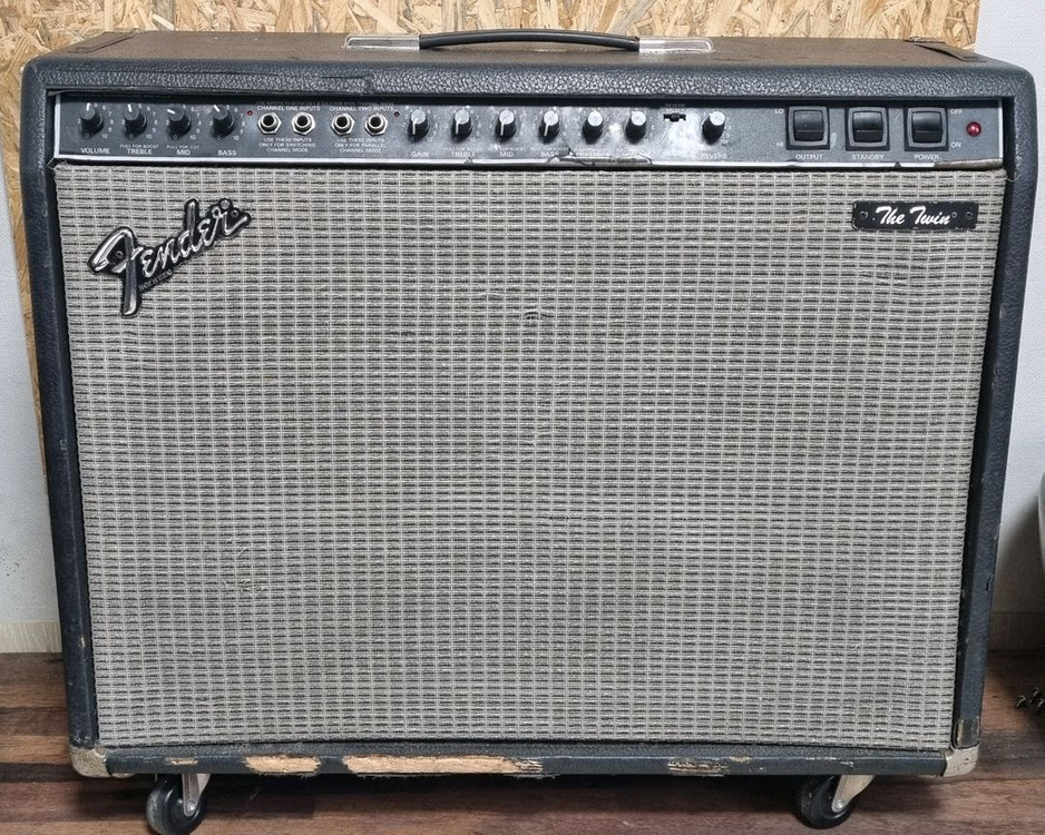 빈티지 펜더 진공관 기타앰프--0