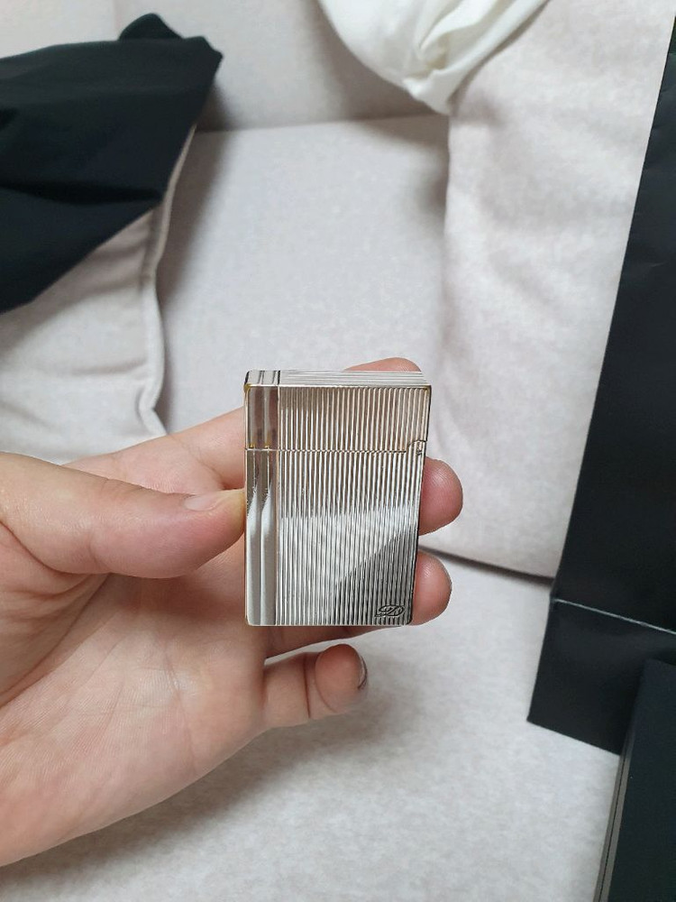 [풀세트] 듀퐁라이터 라인2 ca18137 개츠비 은장 듀퐁 라이타 이미지