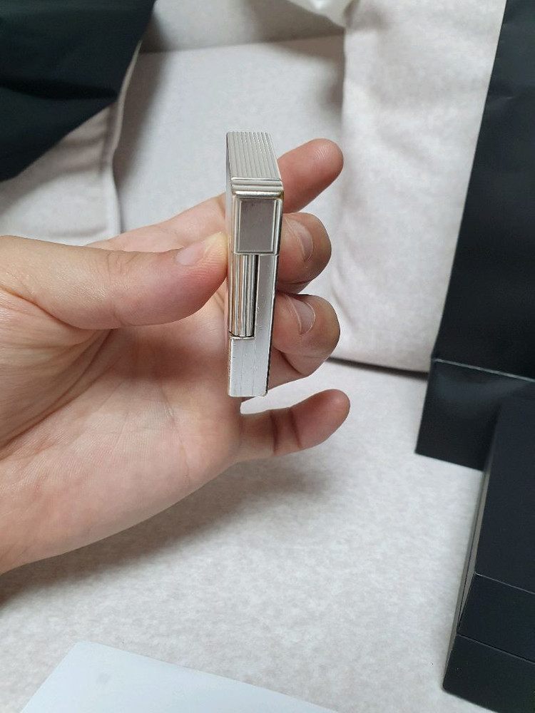 [풀세트] 듀퐁라이터 라인2 ca18137 개츠비 은장 듀퐁 라이타 이미지