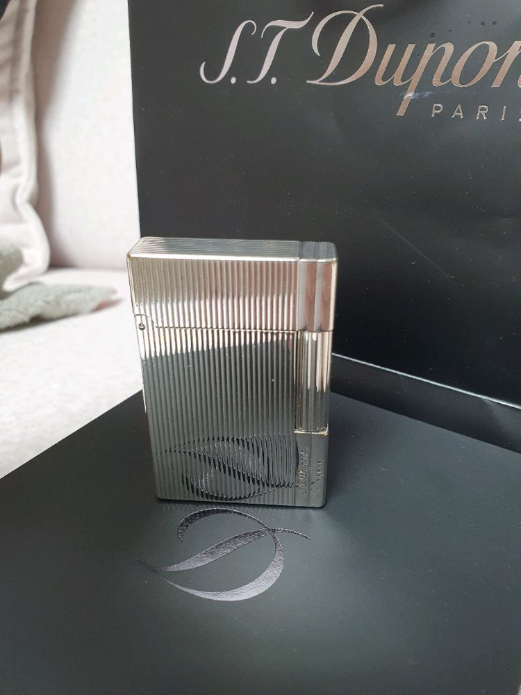 [풀세트] 듀퐁라이터 라인2 ca18137 개츠비 은장 듀퐁 라이타 이미지