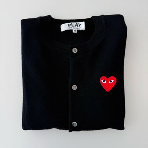 꼼데가르송 블랙 가디건 M