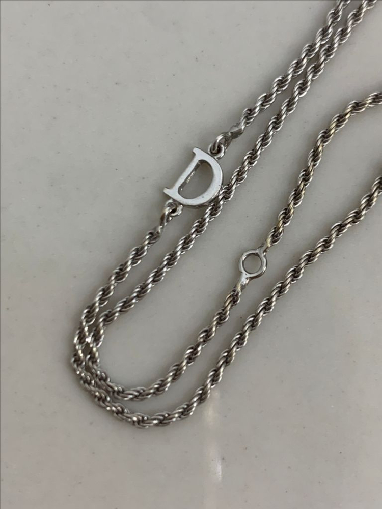 [L] 다미아니 벨에포크 화이트골드 목걸이 라지사이즈 다이아 펜던트 이미지