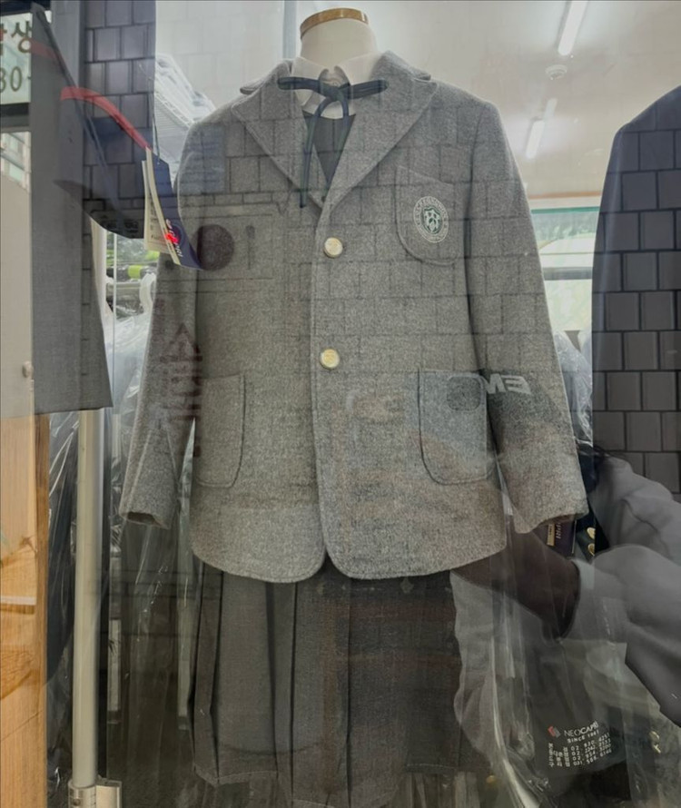 강북 청원초등학교 사립 동복 신입여아교복풀세트 이미지