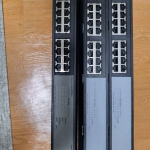 HP 1410-24-R 스위칭 허브 3Com 24포트 네트워크 스위치 3대 세트