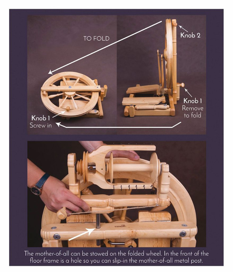 크롬스키 소나타 핸드 스피닝 휠 / DIY 이미지