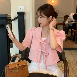 바이씨니 제작숏리본자켓 택포