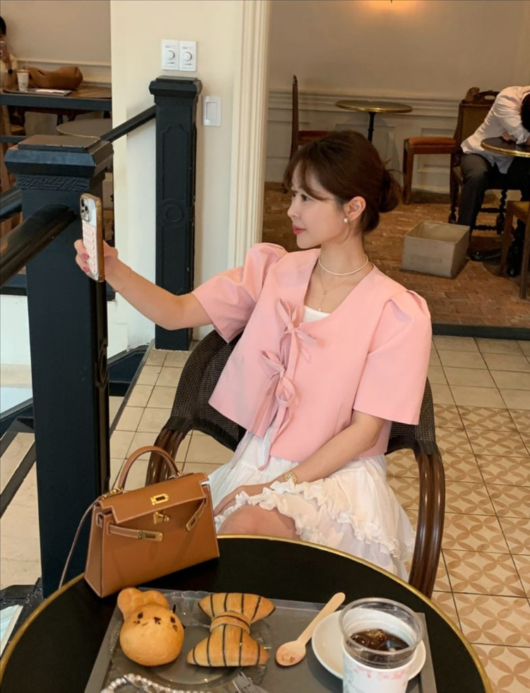 바이씨니 제작숏리본자켓 이미지