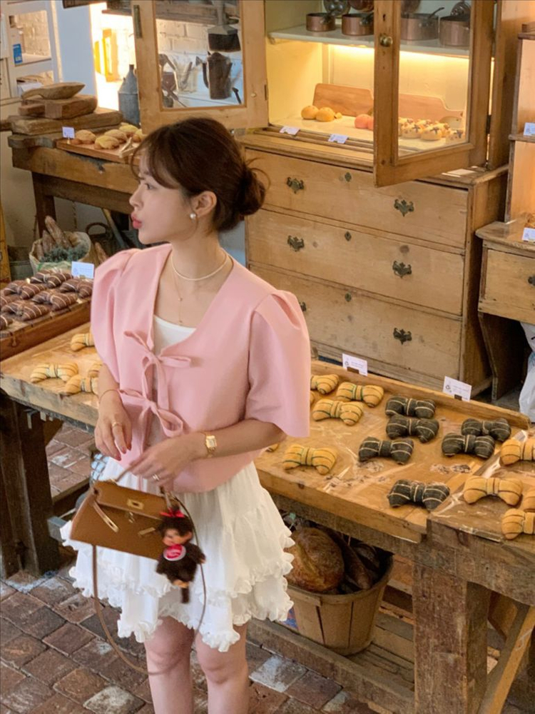 바이씨니 제작숏리본자켓 이미지