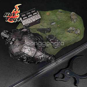 핫토이 아이언맨 배틀필드 디오라마 스탠드 12인치피규어