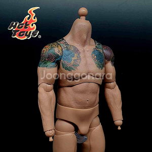 핫토이 실베스타스탤론 문신 근육 바디 12인치 피규어