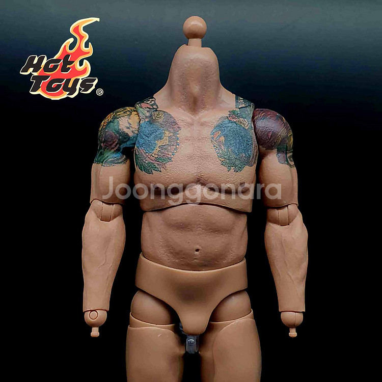 핫토이 실베스타스탤론 문신 근육 바디 12인치 피규어--1