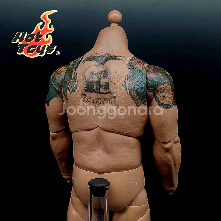 핫토이 실베스타스탤론 문신 근육 바디 12인치 피규어--2