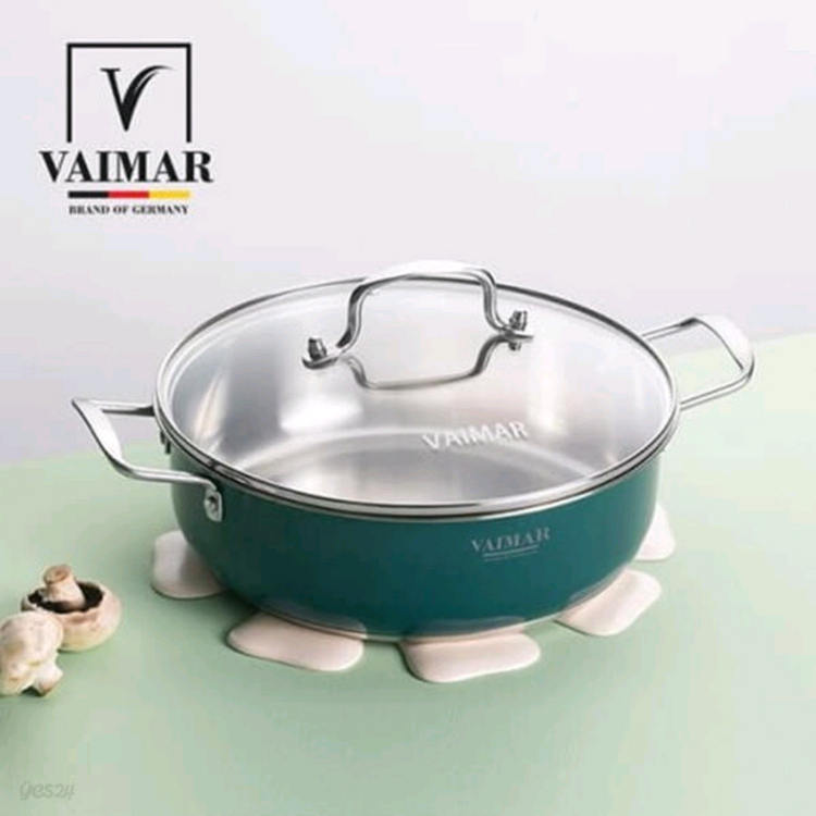 (미사용) 바이마르 스테인레스 (스텐) 전골냄비 26인치--6