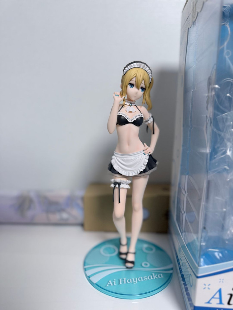 [개봉] 애니플렉스 하야사카 아이 메이드 수영복 1/7 스케일 피규어 + 특전(미개봉)--1