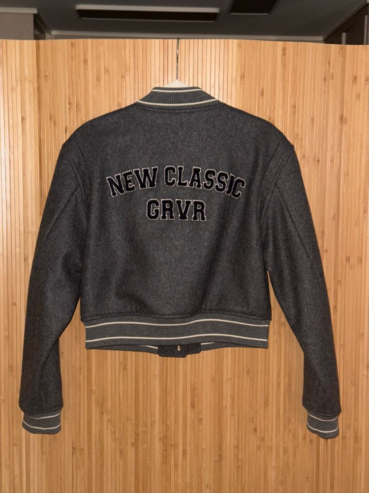 그로브 러스트 점퍼 바시티 자켓 (RUST JUMPER)--1