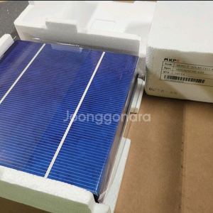 모노크롬 태양광패널 5인치 이미지