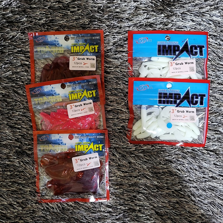 [재고정리]광어다운샷 웜 미끼 채비 훅 트리거x 이미지