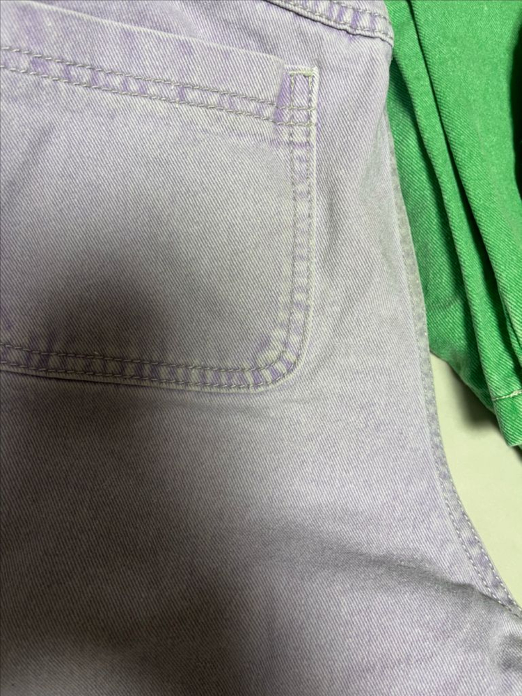 히로 아웃포켓7부팬츠 퍼플140, 그린150--3