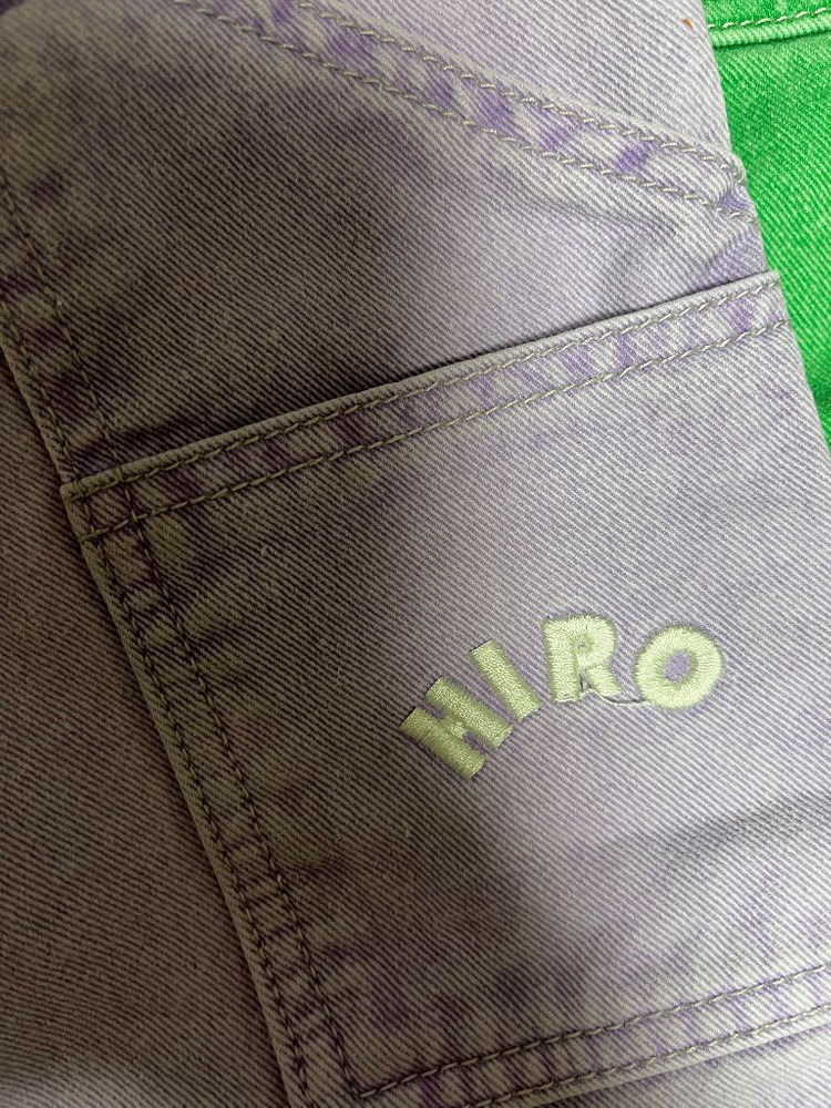 히로 아웃포켓7부팬츠 퍼플140, 그린150--5