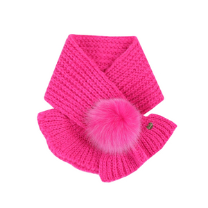 프랜치캣 프릴 니트 머플러 여아 목도리 이미지