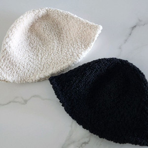 (새상품) 양털모자 방한모 뽀글이 벙거지 털모자 방한버킷햇