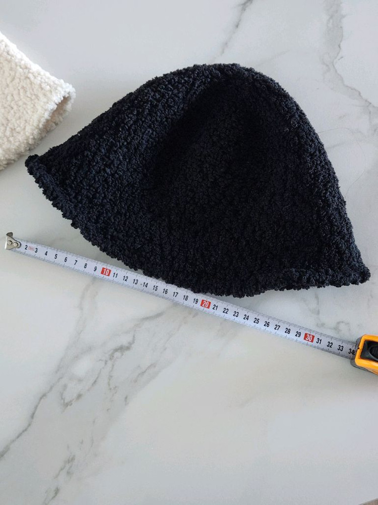 (새상품) 양털모자 방한모 뽀글이 벙거지 털모자 방한버킷햇--5