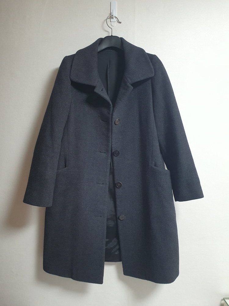 띠어리 Rafaela 울 캐시미어 싱글 코트--2