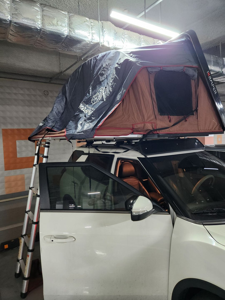 아이캠퍼 2.0 지도버전 4인용 루프탑텐트 이미지